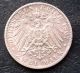 . 900 Silver 1907 D German States Bavaria 2 Zwei Mark Scarce Km 913 Germany photo 9