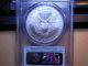 2005 Silver Eagle Pcgs Ms70 First Strike Silver photo 2