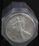 2010 American Silver Eagle -.  999 Silver 20 Coin Tube Ase Anacs Certified Silver photo 1