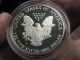 1986 Proof Silver Eagle Dollar 1st Year Of Issue Deep Mirrors Silver photo 7