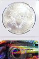 2011 - S Early Releases Ms69 American Eagle Silver photo 2