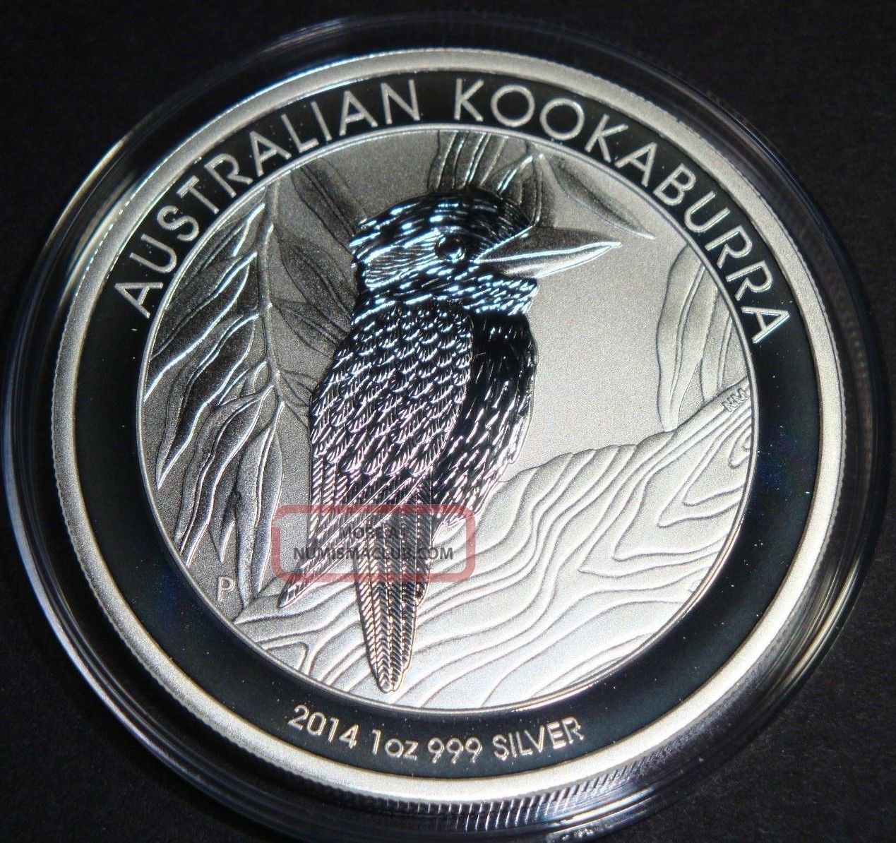 2014 - 1 Oz Kookaburra Australia Perth Bullion Fine Silver Coin Australia photo