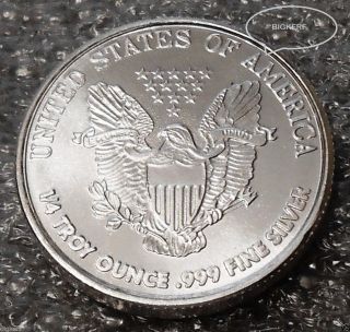 Walking Liberty Silver Round {unc} 1/4 Troy Oz.  999 Fine Silver Medallion Coin photo