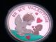 Enamel - Be My Valentine - Large Small Red Hearts - Teddy Bear - Pure Silver 999 Silver photo 1