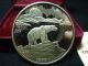 1989 Polar Bear,  Alaska Official State Medallion,  1 T.  Oz. , .  999 Fine Silver Nr Silver photo 2