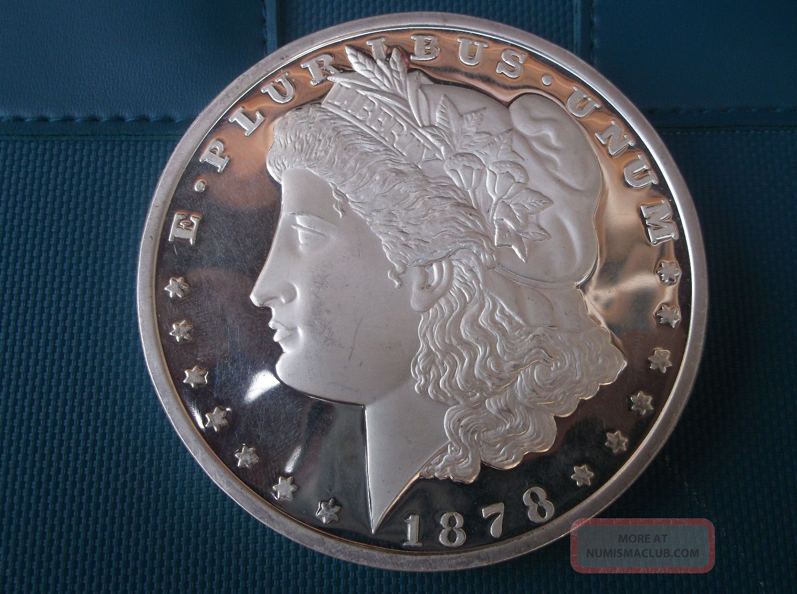 1878 Dollar Silver Round 1 Troy Pound