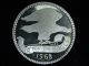 . 999 Silver 1968 Year Of The Eagle (h.  Alvin Sharp) Mardi Gras Doubloon Silver photo 1
