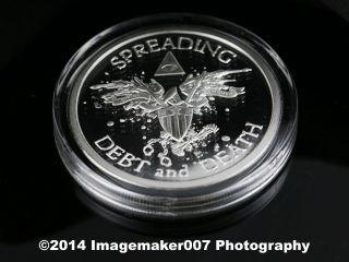 2013 1oz.  Warbird Proof,  999 Silver Silver Bullet Silver Shield Sbss Ssg photo