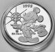 Disney Mickey Mouse Pluto Holiday Treasure 1 Oz.  999 Silver Coin Rarities Silver photo 1