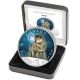 Timber Wolf 1oz Silver Coin Coloured Canada Wildlife 2011 $5 Dollar 9999 Pure Silver photo 2