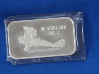De Haviland D H 4 Mark 4 Silver Art Bar B1430 photo