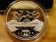 Alaska 2001 Eagle Crest Medallion.  999 Fine Silver 1 Troy Oz Silver photo 1