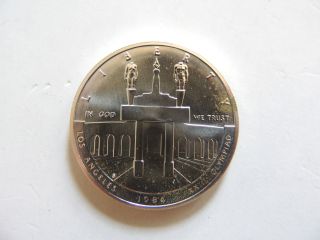 1984 Los Angeles Olympiad Silver U.  S.  Coin photo