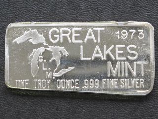 1973 Great Lakes Silver Art Bar C3461l photo