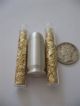 (2) - 1 - Oz. .  999 Pure Silver Bullet & Gray Timber Wolf Aka Lobo Coin + Gold & Dime Silver photo 1