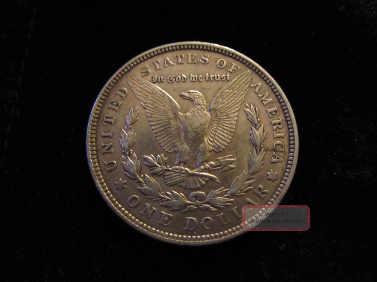 1921 E pluribus unum One Dollar Uncirculated Silver Coin