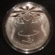 Indian Tribal Series.  999 Fine Silver Coin1972 Sovereign Nation The Crow 25.  3 G Silver photo 1