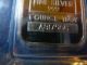 Johnson Matthey.  999% Pure Silver Bar With Serial Number 1 Troy Ounce 31.  1g Silver photo 1