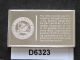 1924 Vauxhall Automobile Sterling Silver Bar 2 Troy Oz.  Franklin D6323 Silver photo 1