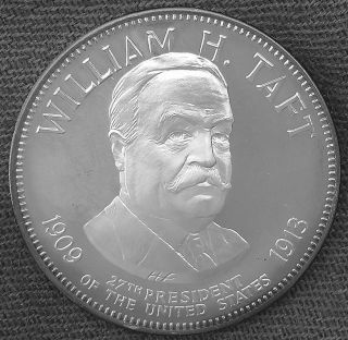 Franklin Presidential Medal - William H Taft photo