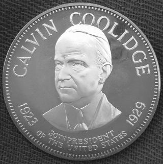 Franklin Presidential Medal - Calvin Coolidge photo
