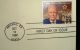 President Eisenhower 22kt Gold Commerorative Stamp 1990 First Day Of Issue Usps Silver photo 7
