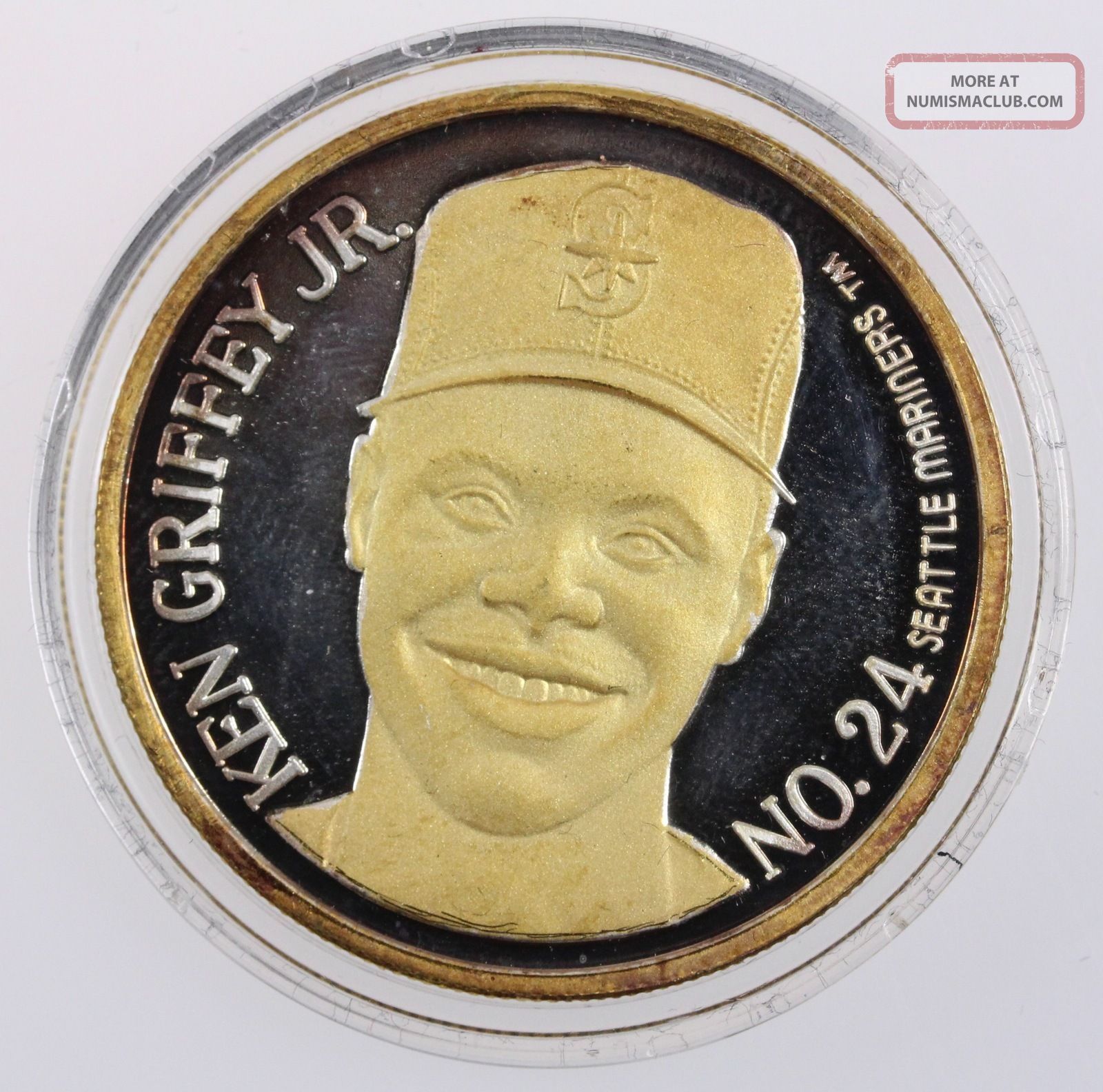 1995 Ken Griffey Jr All Star Game 1oz 999 Silver Round
