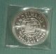 One Troy Ounce.  999 Fine Silver 1984 Round Commemorating The American Prospector Silver photo 3