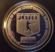 Official Major League Baseball N.  Y.  Yankees Don Mattingly Silver Coin.  999 Silver photo 1