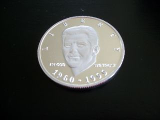1oz Silver Round - Kennedy Commemorative photo