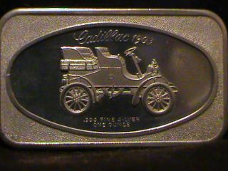 1903 Cadillac 1 Oz.  999 Silver Bar photo