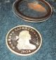1804 Liberty Head 1 Troy Ounce.  999 Fine Silver Round Proof Finish Silver photo 3
