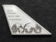 United Airlines U.  S.  Tail Fin Silver Art Bar A7440 Silver photo 1