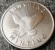 Silver Sunshine Eagle Medallion Round {unc} One Troy Ounce.  999 Fine Silver Coin Silver photo 1