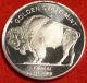 Indian/buffalo Design 1 Oz.  999% Silver Round Bullion Collector Coin Gift Silver photo 1