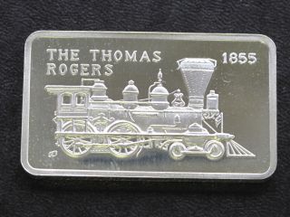 The Thomas Rogers 1855 Locomotive Silver Art Bar Mount Everest C2675 photo
