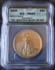 2000 $50 Gold American Eagle Icg Ms69 Gold photo 2