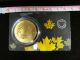2014 1 Oz Howling Wolf Gold Maple Leaf Canada Pure 99999 Coin $200 Gold photo 11