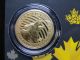 2014 1 Oz Howling Wolf Gold Maple Leaf Canada Pure 99999 Coin $200 Gold photo 2