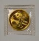1982 China Panda 1/10oz 99.  9% Gold 10 Yuan Coin First Year Gold photo 2
