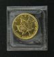 1982 $5 Canadian Maple Leaf Gold Bullion Coin 1/10 Ounce Uncirculated In Plastic Gold photo 3