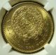 1959 Mexico Restrike G20p Gold 20 Pesos - Ngc Ms64 Samaszko ' S Carson City Hoard Mexico photo 2