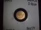 2 Peso Mexican Gold Bullion Coin 1945 Uncirculated.  900 Fine Gold.  0482 Oz Pure Gold photo 2