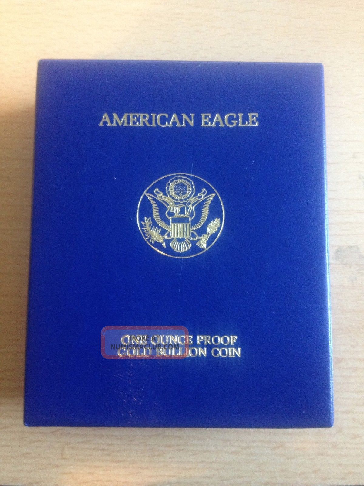1986 W American Eagle Proof $50 1 Oz Gold Coin W/coa Gold photo