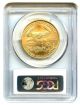 2007 - W Gold Eagle $50 Pcgs Ms70 (burnished) American Gold Eagle Age Gold photo 1