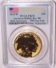 2013 - W $50 100th Anniverary Reverse Proof Buffalo Pcgs Pr70 First Strike Flag Gold photo 9
