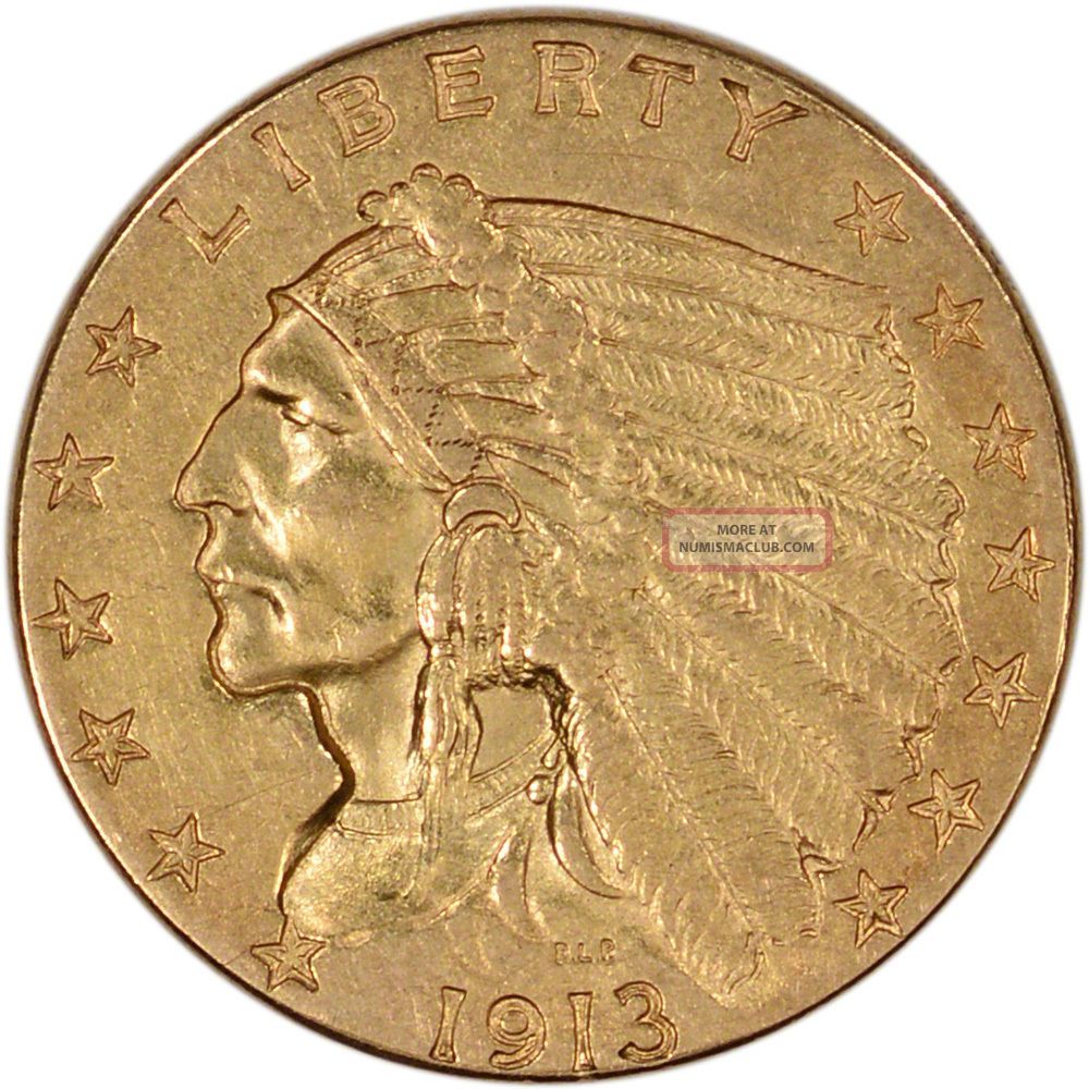 Us Gold $2.  50 Indian Head Quarter Eagle - Extra Fine - Random Date Gold photo