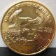 1986 1/4 Oz $10 Gold American Eagle Unc Coin Gold photo 2