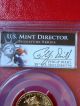 2013 1/4 Oz.  American Eagle $10 Gold Coin Pcgs Ms70 - Philip Diehl Signed Label Gold photo 4