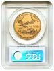 2006 Gold Eagle $50 Pcgs Ms70 (first Strike) American Age Gold photo 1